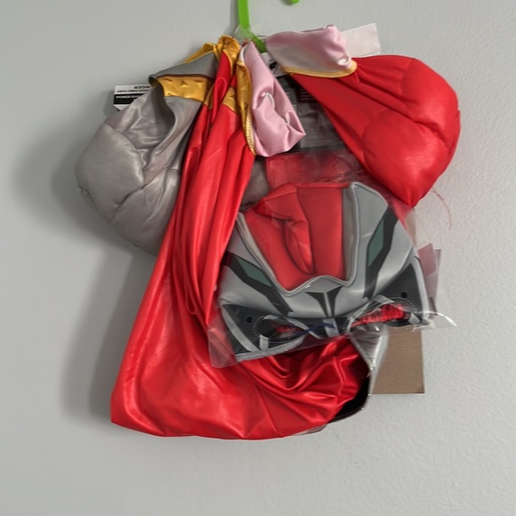 NWT Kids Power Rangers Dino Fury Red Ranger Costume - Picture 10 of 10